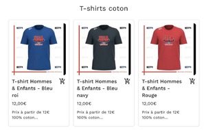 Nouvelle boutique du club