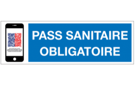 Pass Sanitaire à compter du 30/09/2021 pour les mineurs de plus de 12 ans et 2 mois